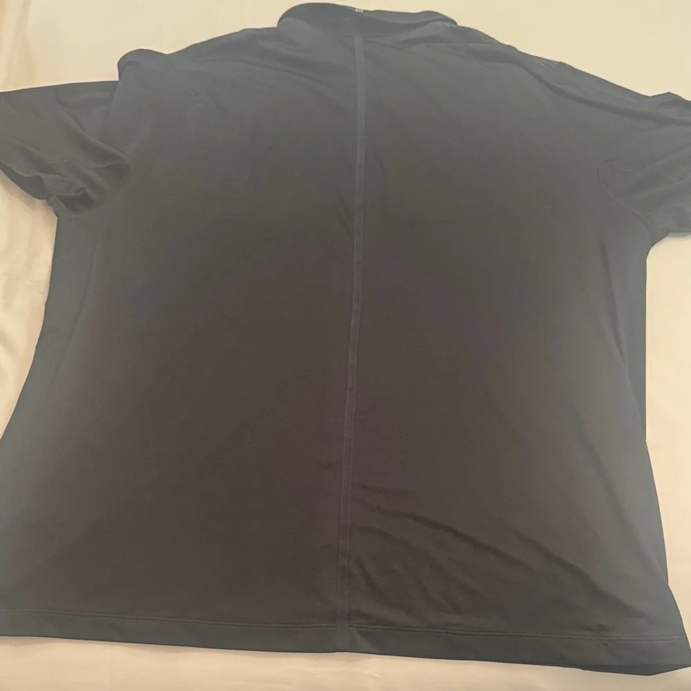 Nike Men's Polo Shirt - Black and Purple Ombre - Picture 6 of 6
